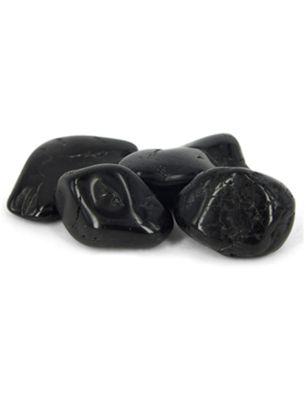 Toermalijn zwart 50 gr. trommelstenen (mt2-3)