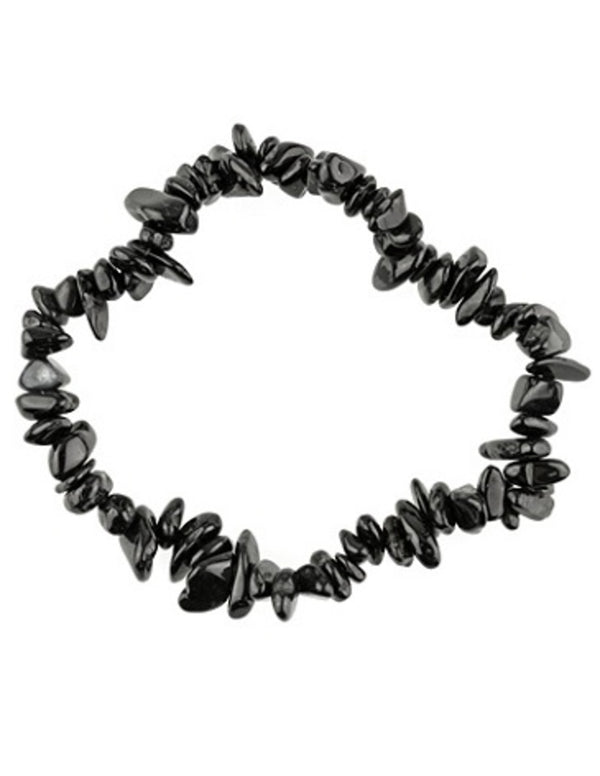 Toermalijn zwart edelsteen splitarmband