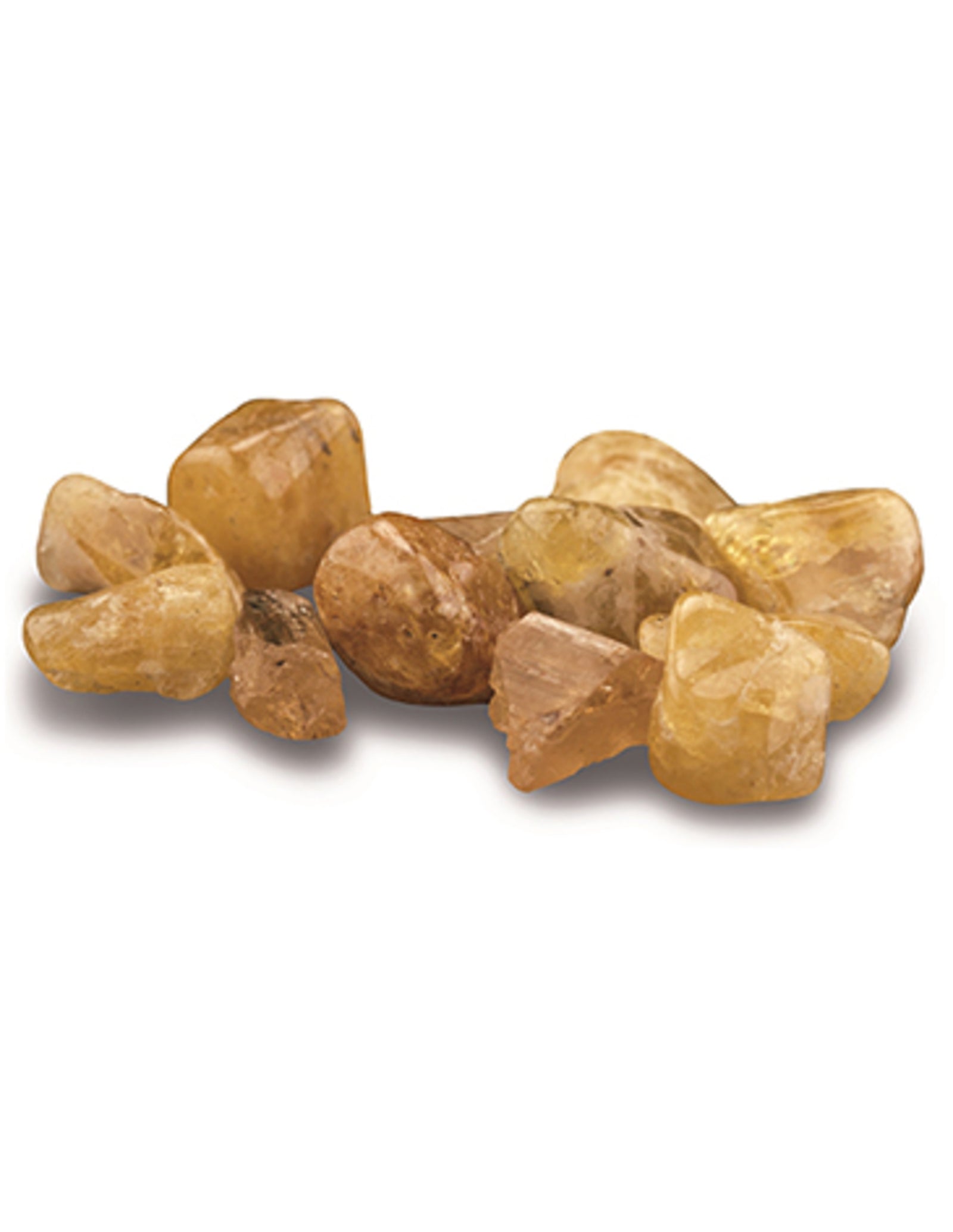 Topaas goud 10 gr. trommelstenen (mt1)
