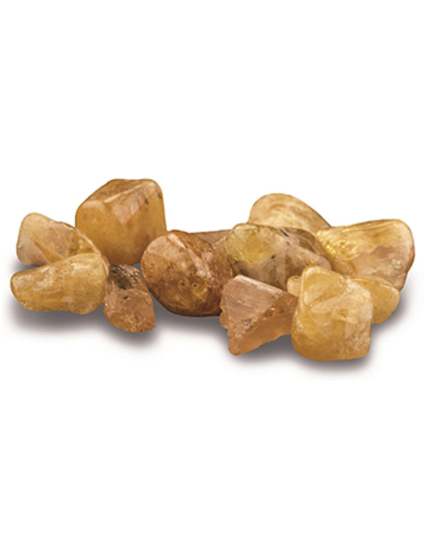 Topaas goud edelsteen trommelstenen 100 gr. (mt1)