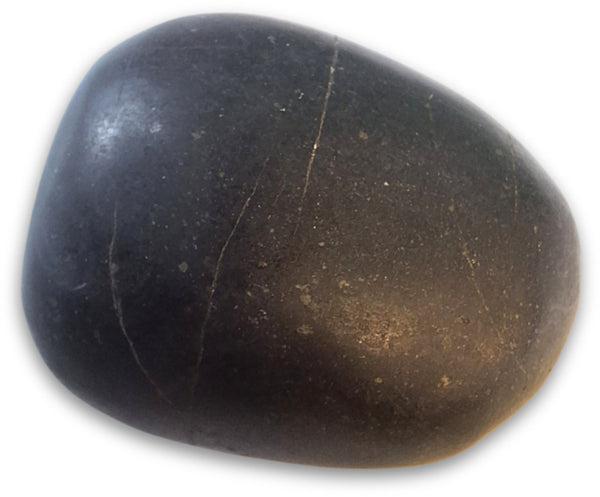 Trommelsteen 1 st. Basalt ca. 30 mm