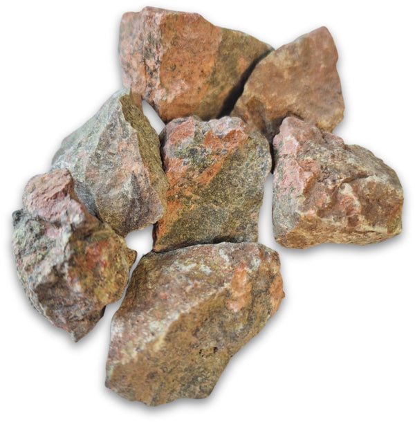 Unakiet 250 gr. ruwe edelsteen brokjes