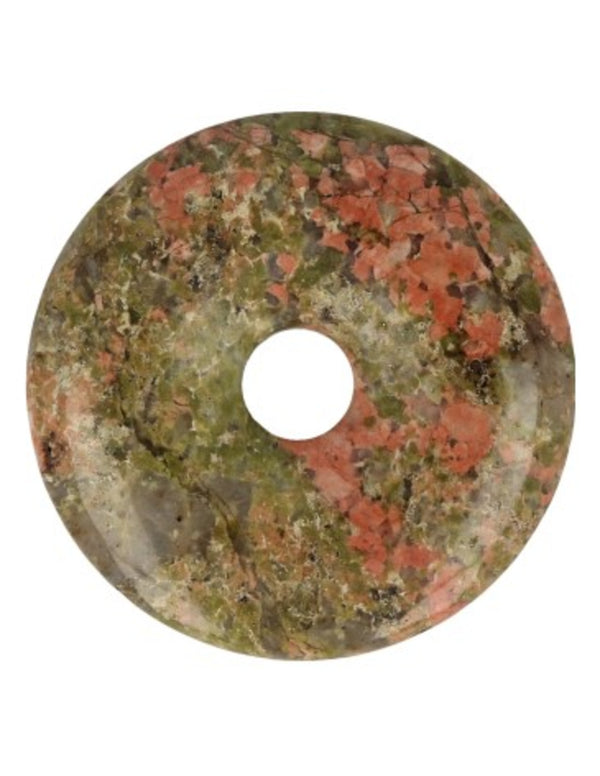 Unakiet edelsteen donut 40 mm Hanger