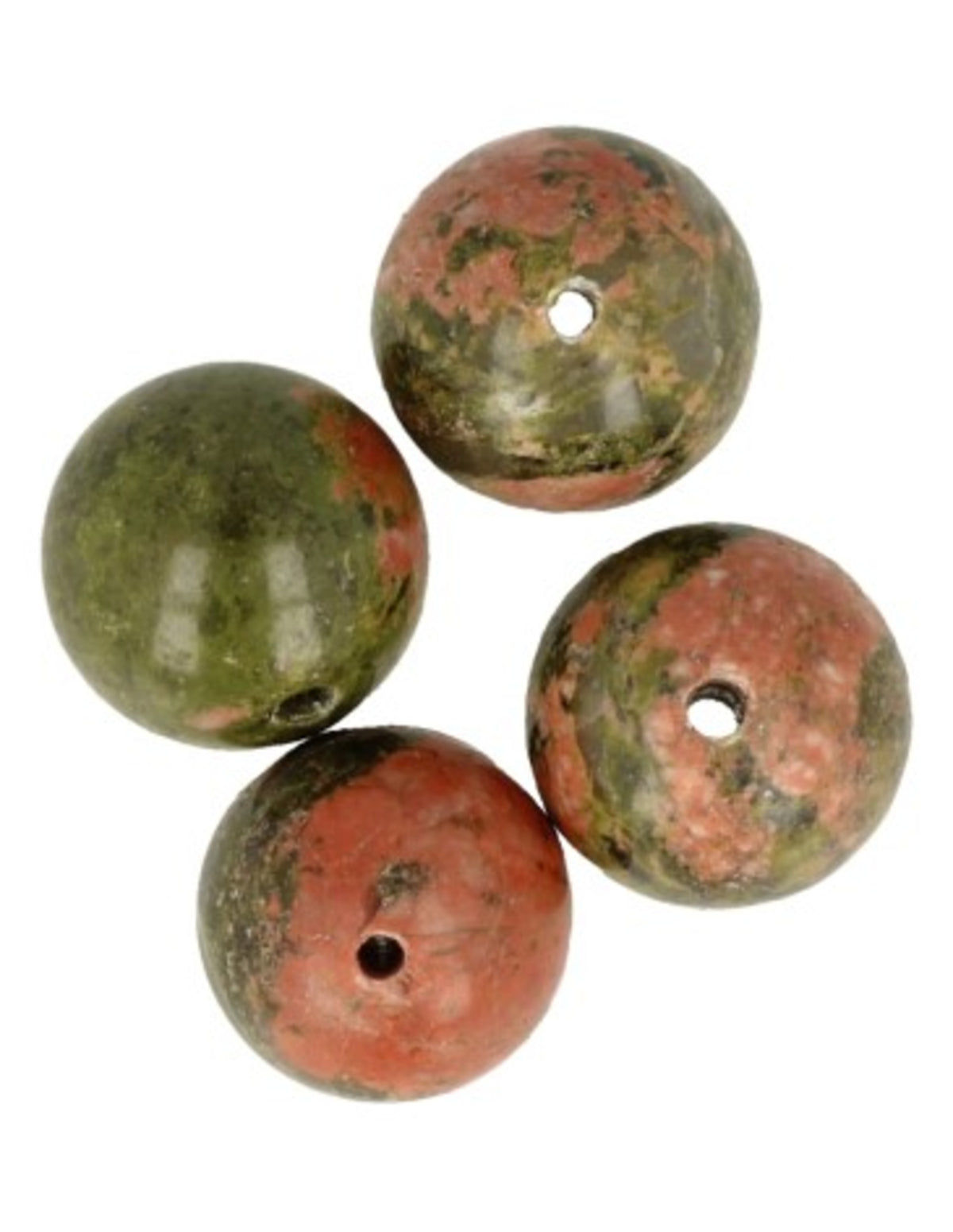 Unakiet kralen 12 mm - 4 st.