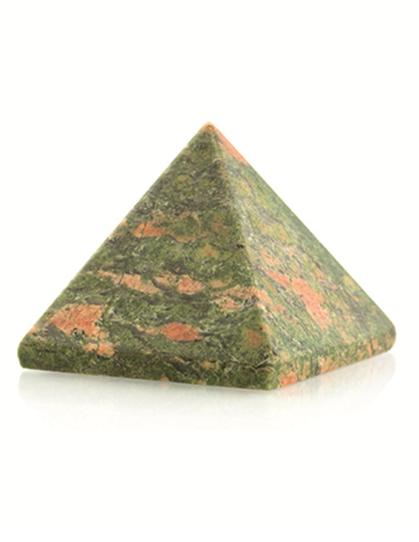 Unakiet piramide 30 mm edelsteen