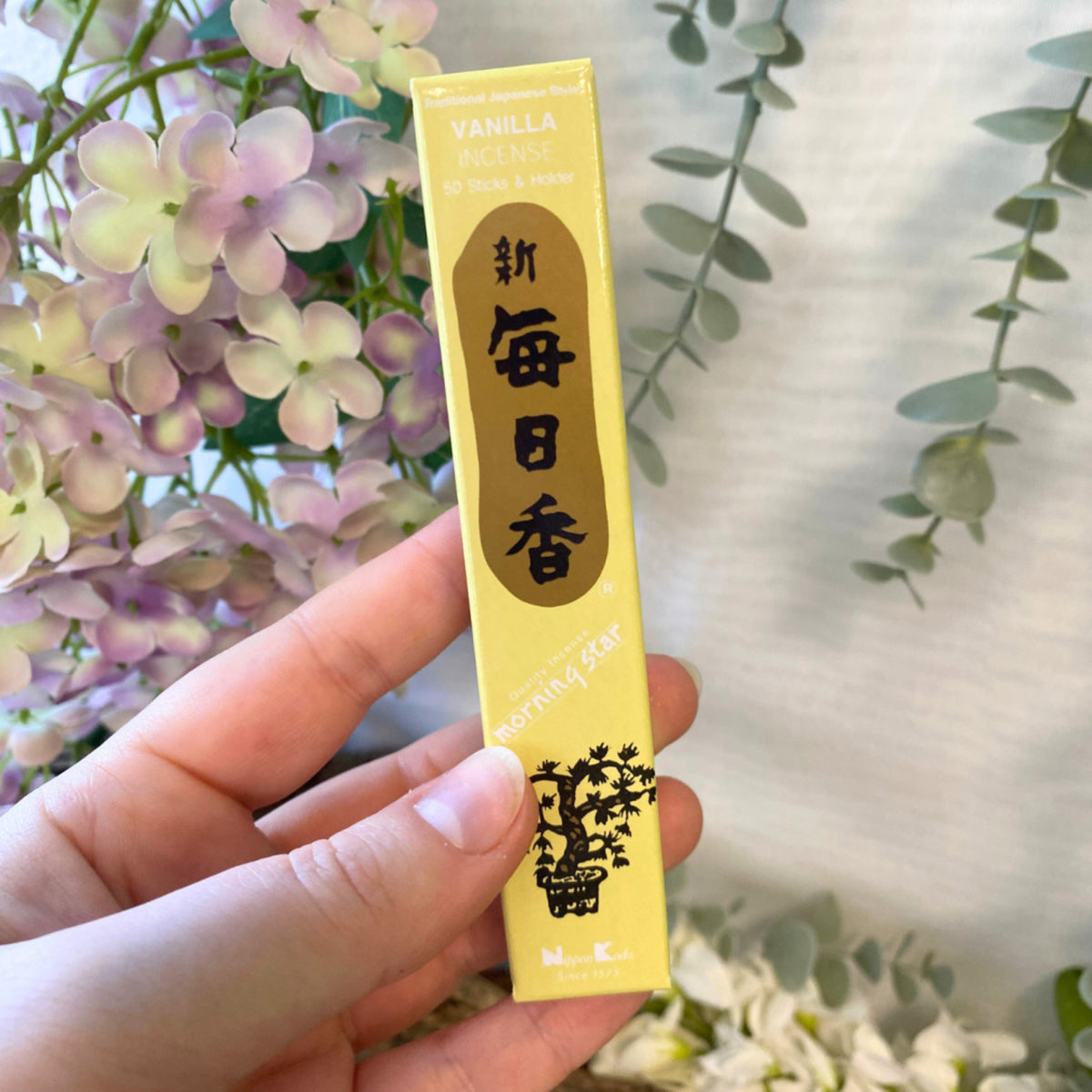 Vanilla wierook stokjes - Nippon Kodo - Morning star