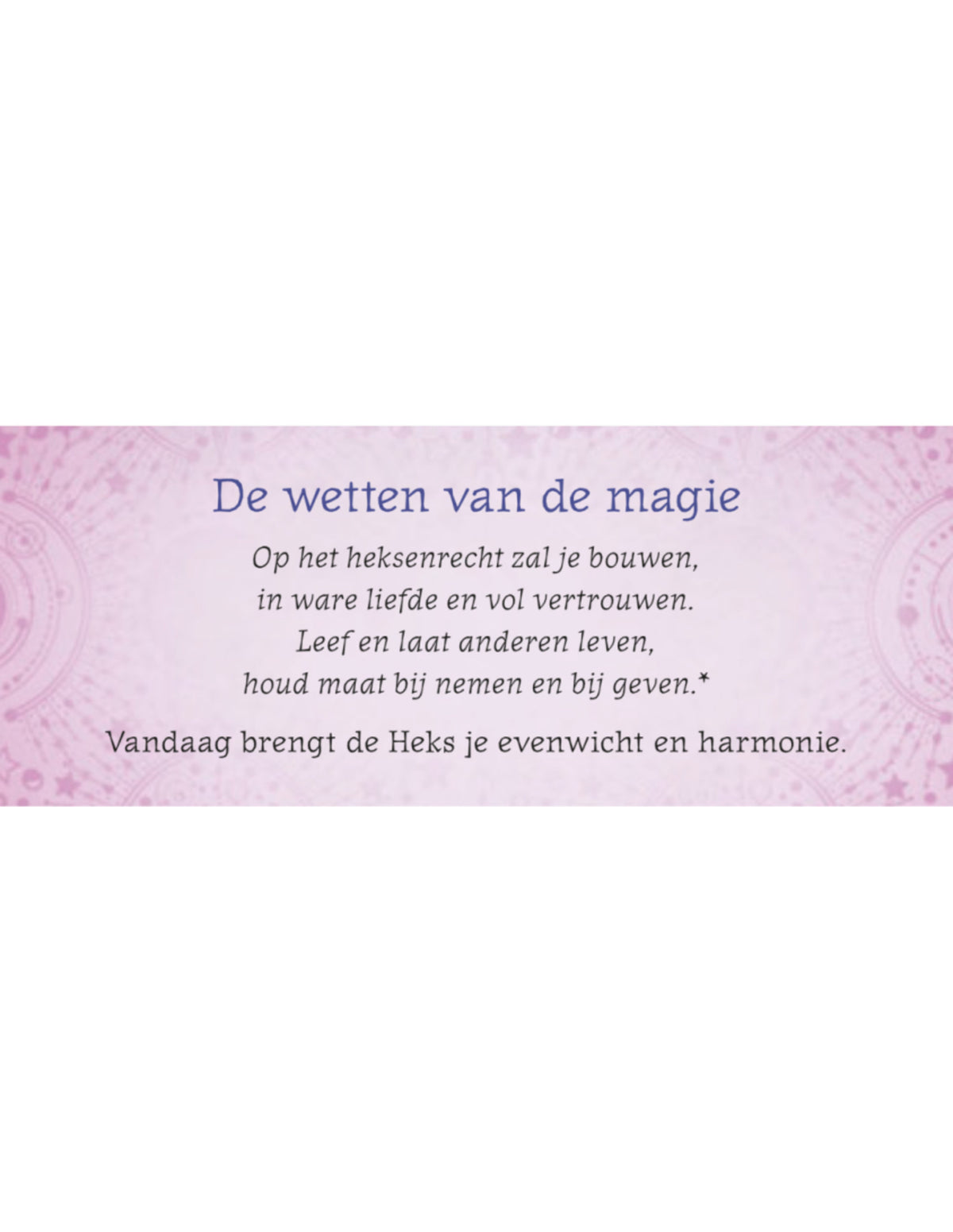 Vraag raad aan de heks inzichtkaarten