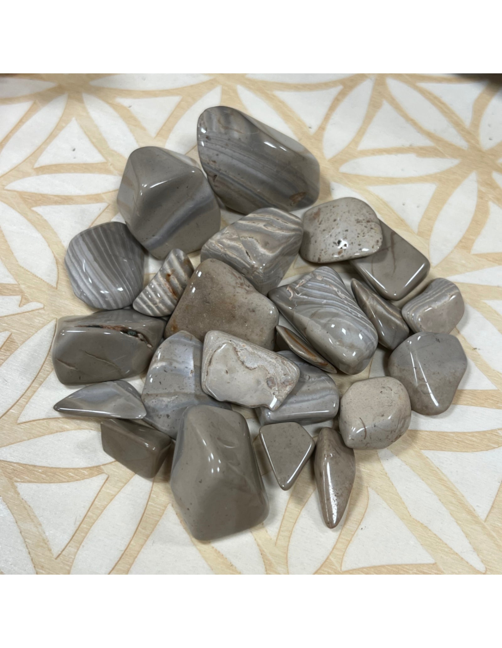 Vuursteen A trommelstenen 250 gr. (mt3)