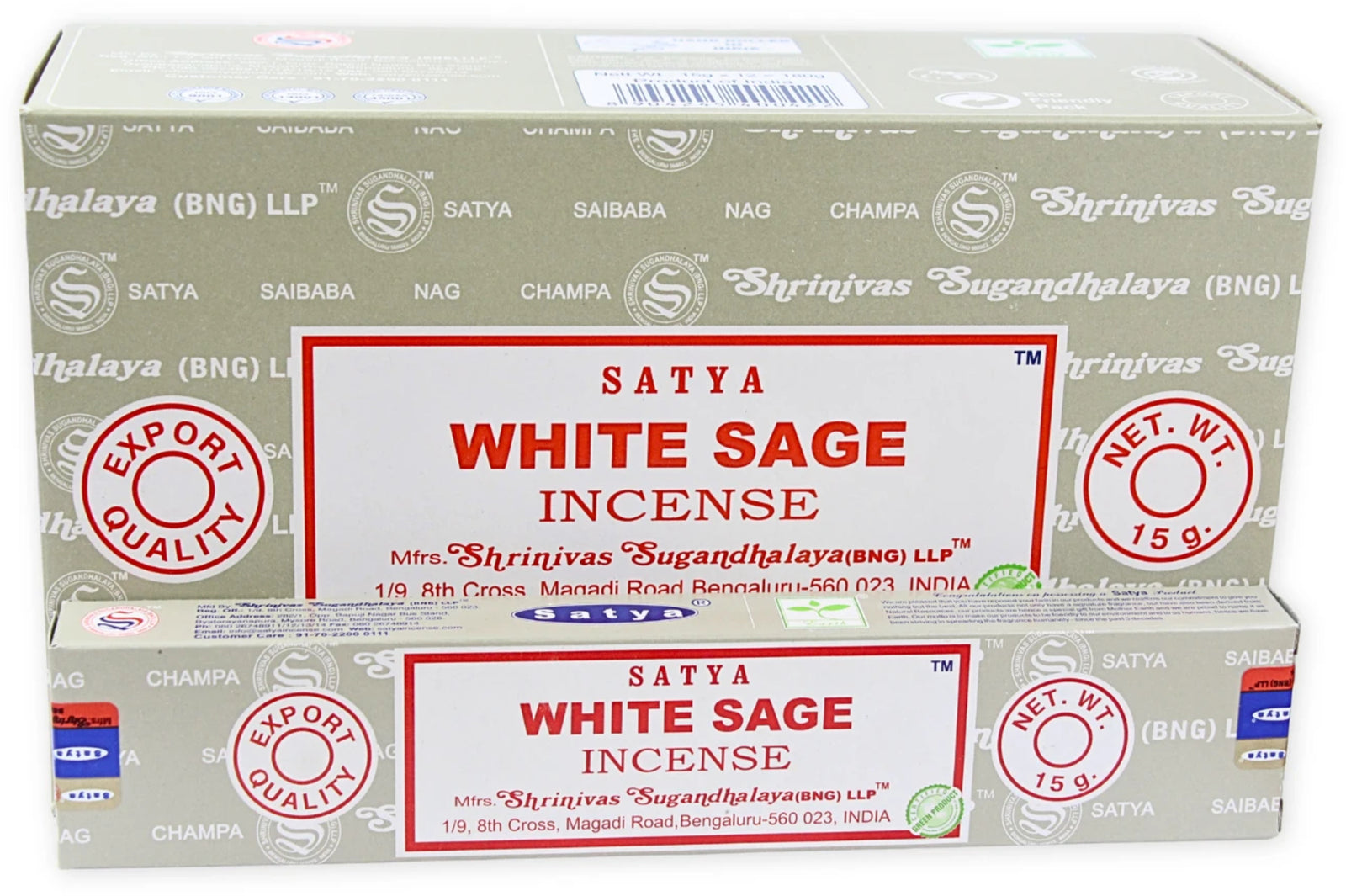 White Sage wierook 15 grams Satya - doos van 12 st.