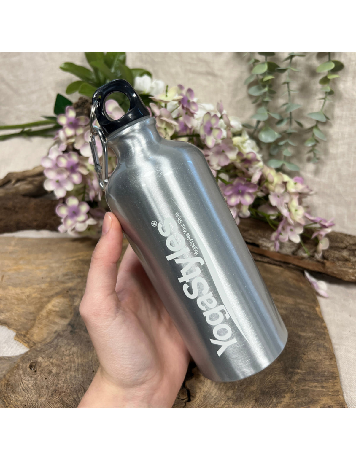 YogaStyles EKO-bottle Zilver 500ML