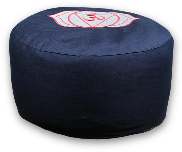 meditatiekussen Ajna 6de chakra - donkerblauw