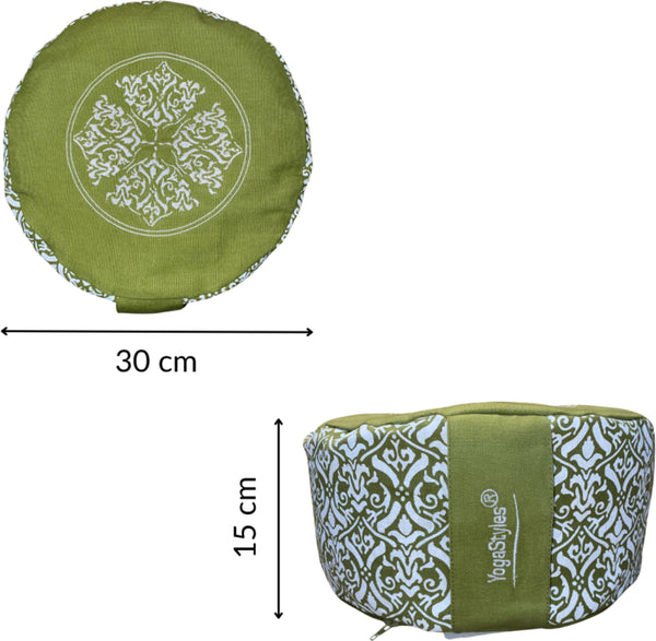 Meditatiekussen Design Groen