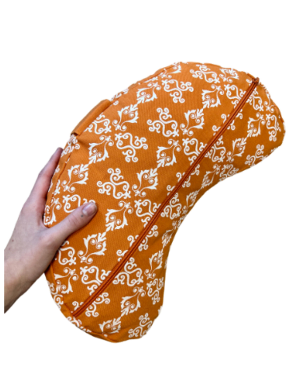 YogaStyles meditatiekussen design moon oranje