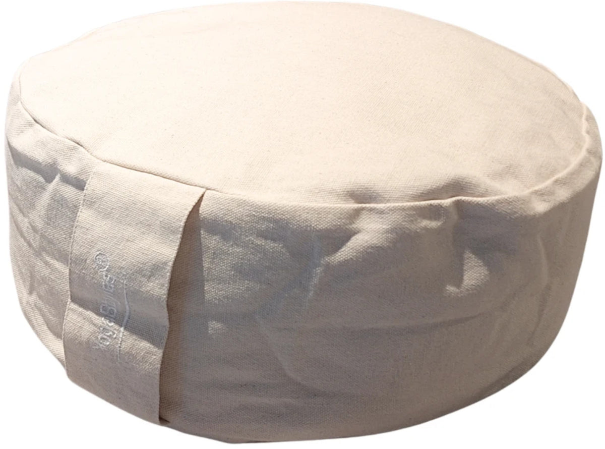 YogaStyles meditatiekussen Design XL creme naturel katoen