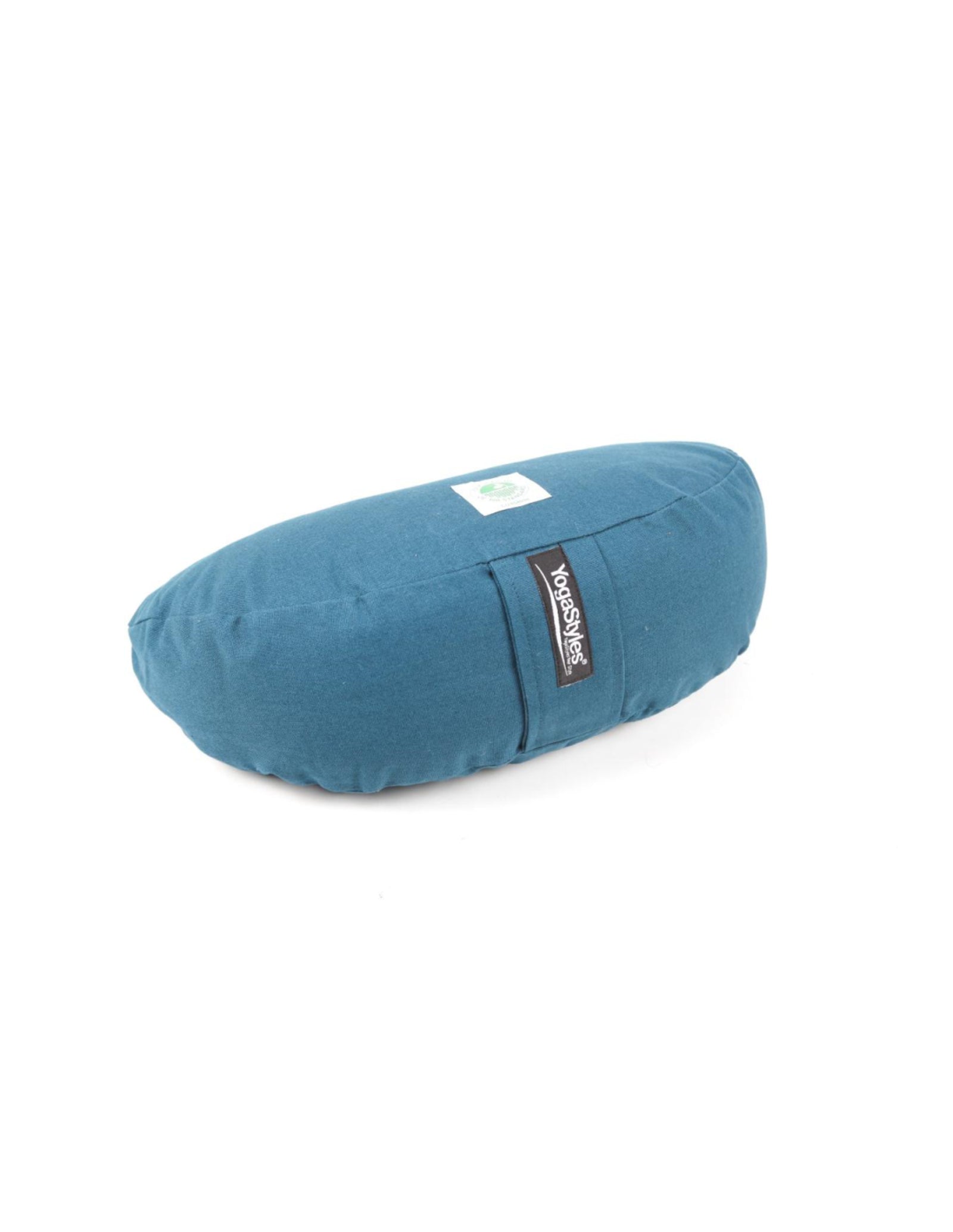 YogaStyles Meditatiekussen Organic Moon Petrol Blauw