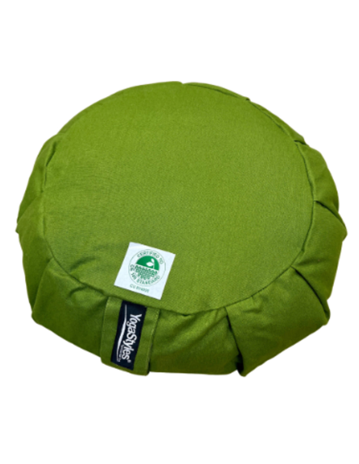 YogaStyles Meditatiekussen Organic Zafu Olijfgroen