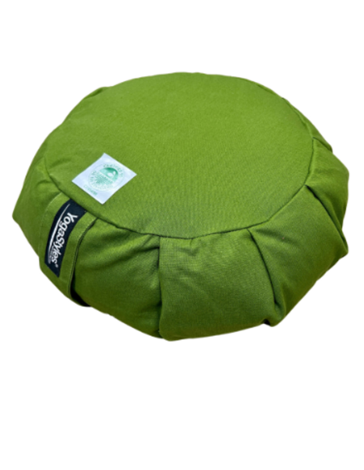 YogaStyles Meditatiekussen Organic Zafu Olijfgroen