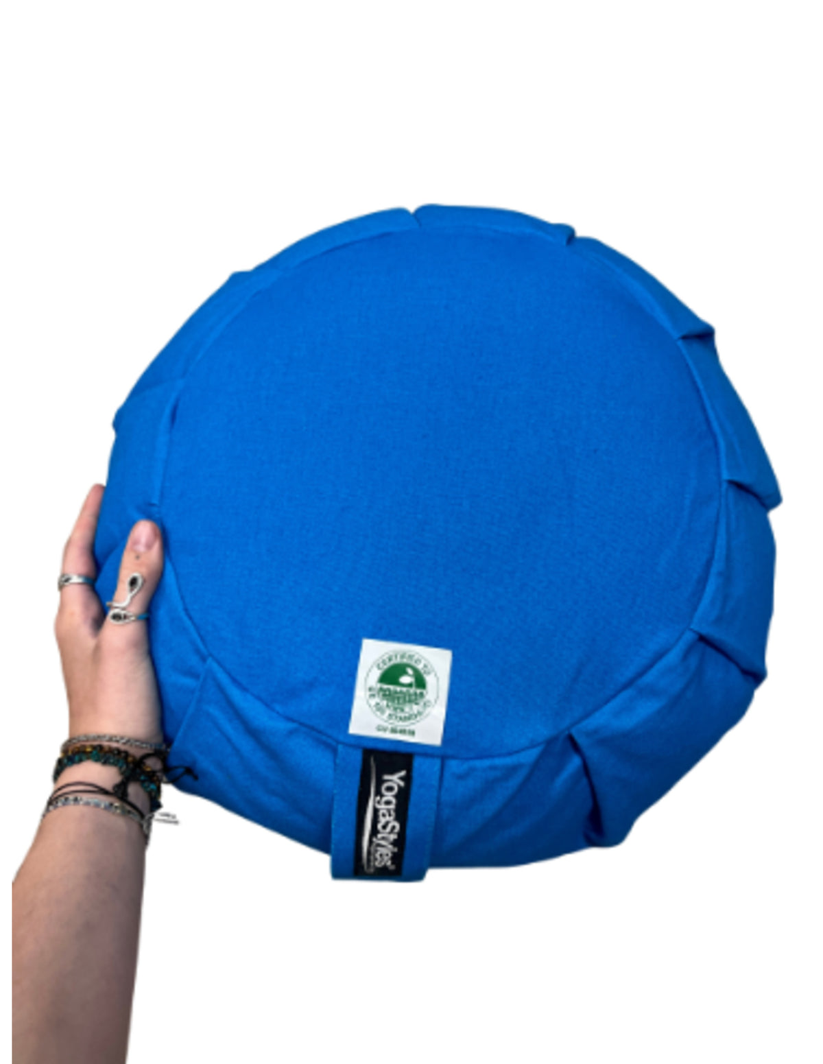 YogaStyles Meditatiekussen Organic Zafu Turquoise