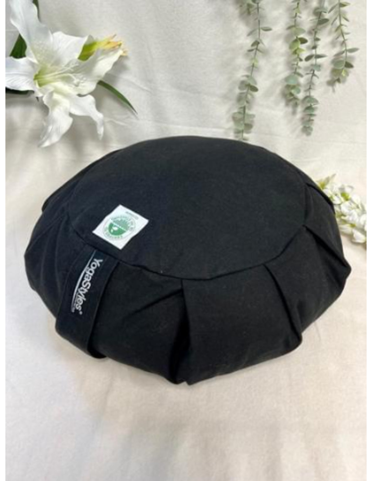 YogaStyles Meditatiekussen Organic Zafu Zwart