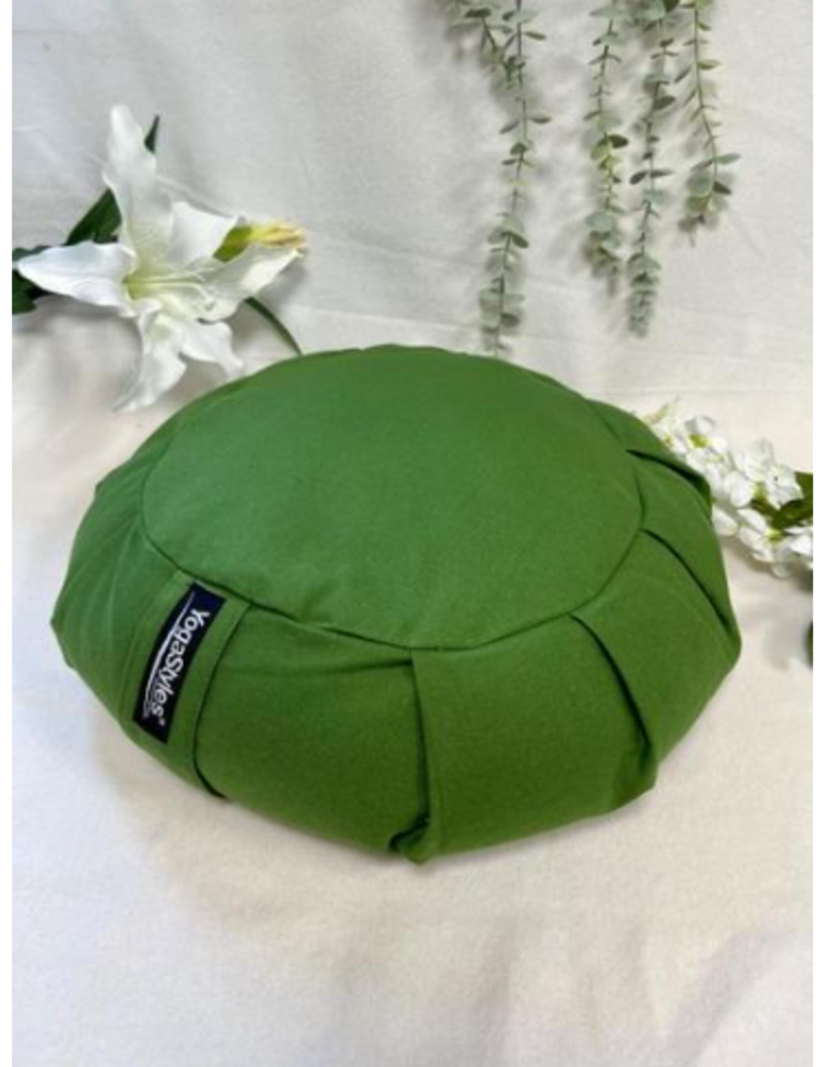 YogaStyles Meditatiekussen Pro-Zafu olijfgroen
