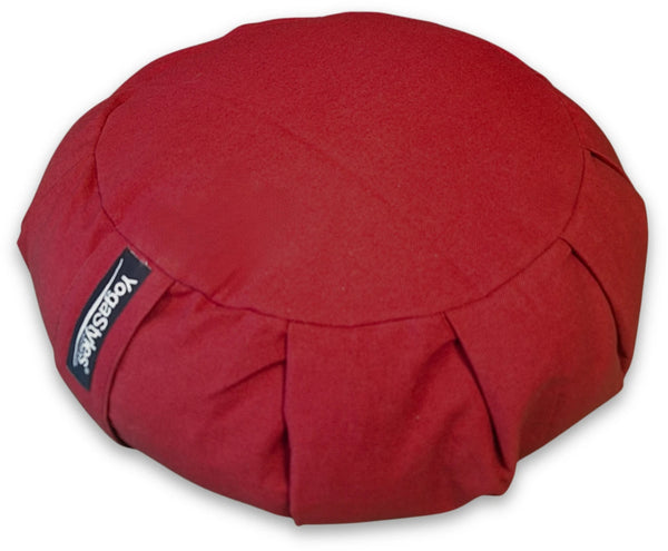 Meditatiekussen Pro-Zafu rood donker
