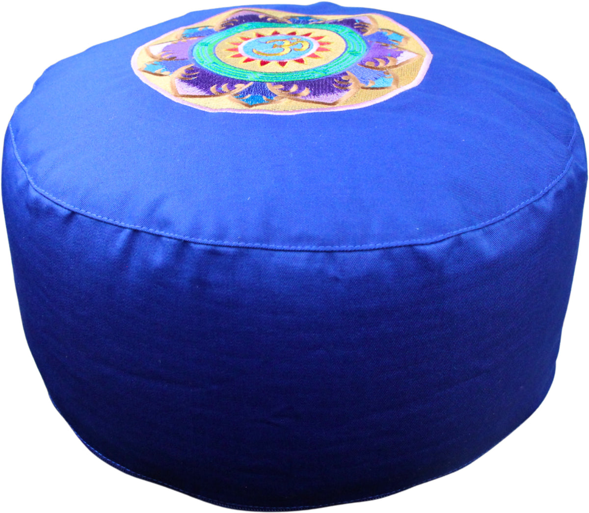 YogaStyles Meditatiekussen Symbolic Ohm blauw