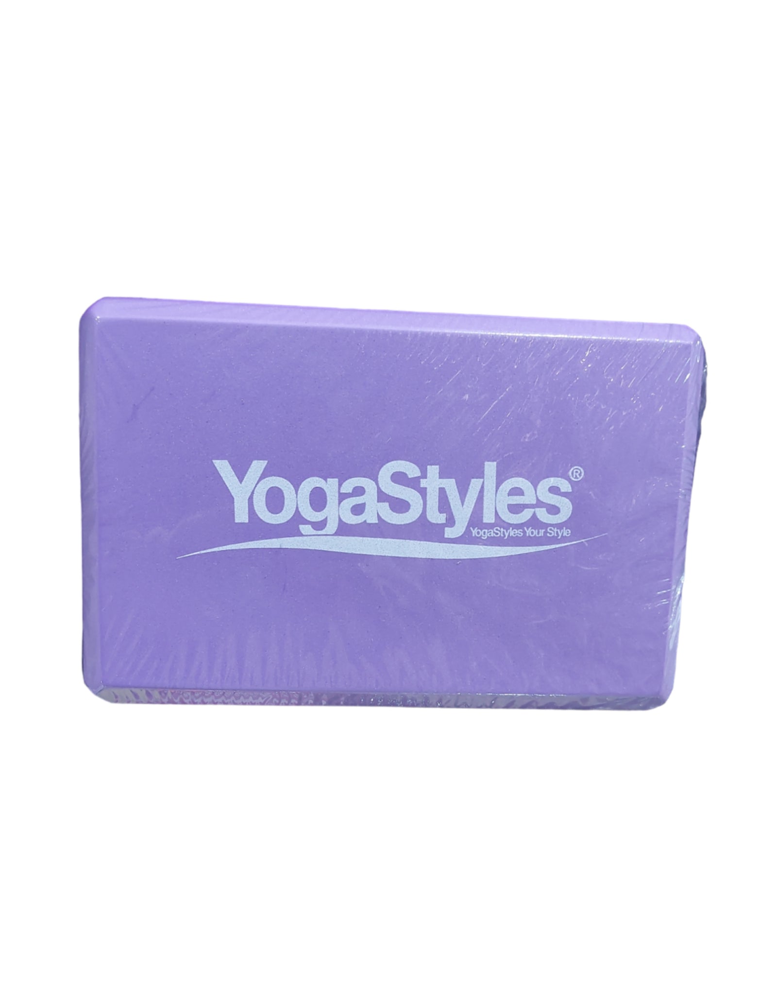 YogaStyles Yoga Blok Paars