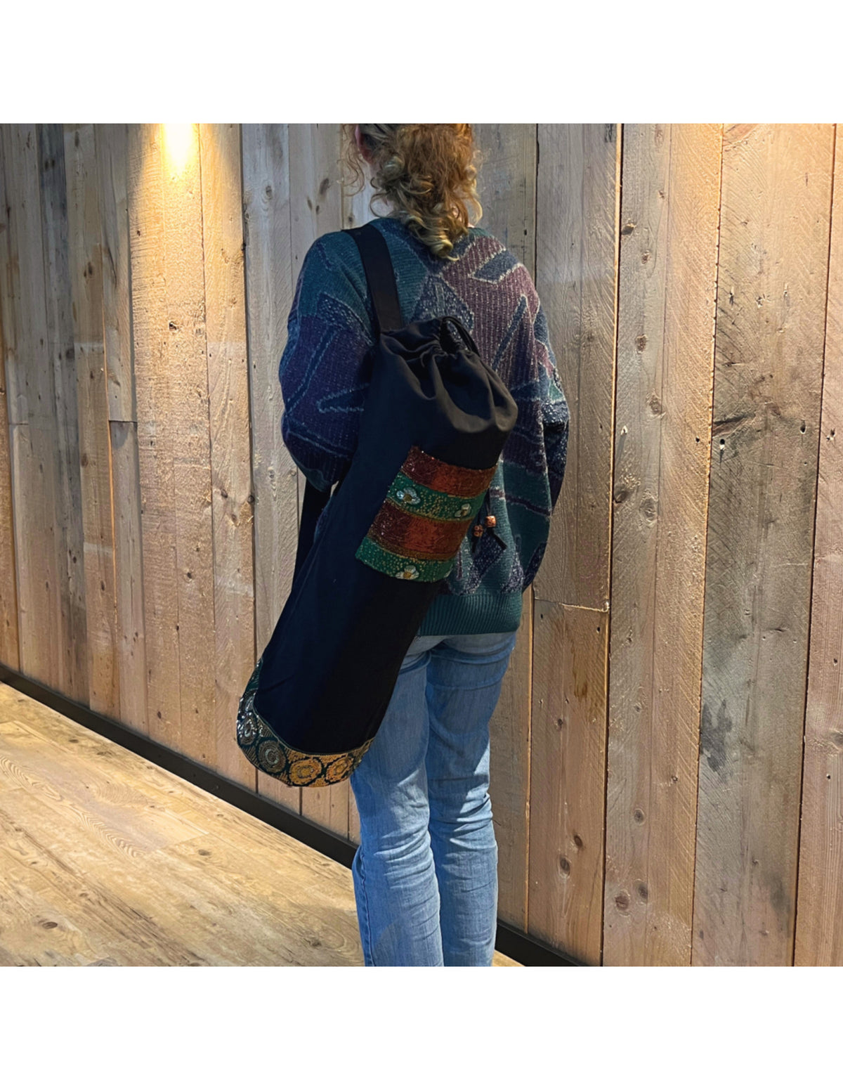 Yogastyles Yogatas XL Zwart met Glitters