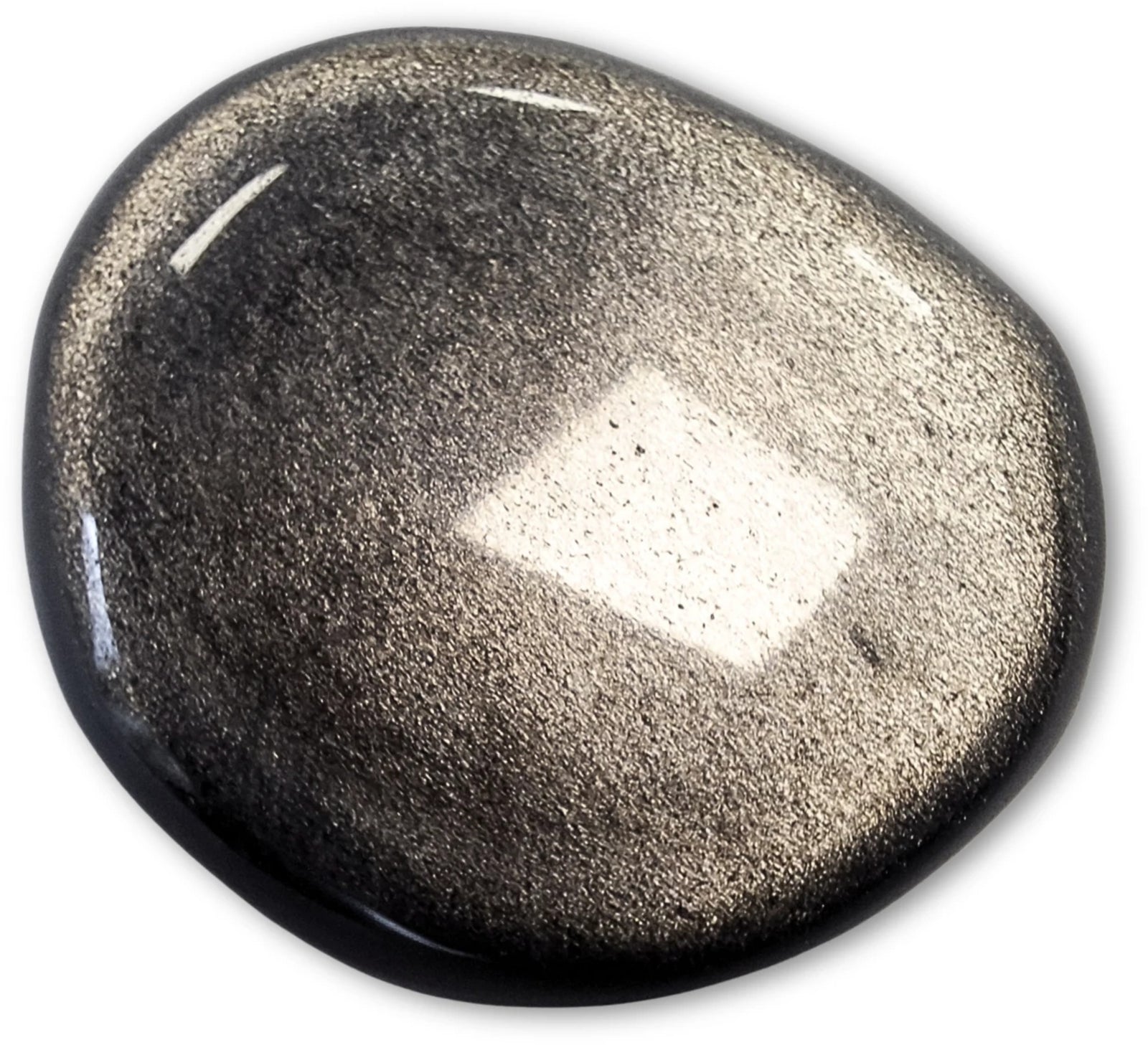 Zaksteen Obsidiaan zilver