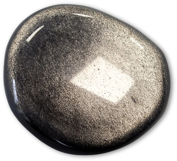edelsteen zaksteen Obsidiaan zilver