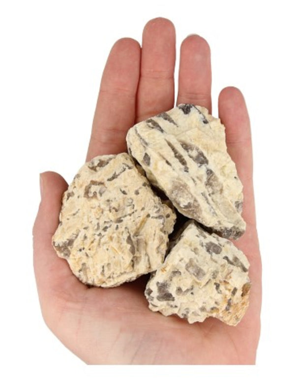 Zebradoriet ruwe edelsteen 80-120 gr.