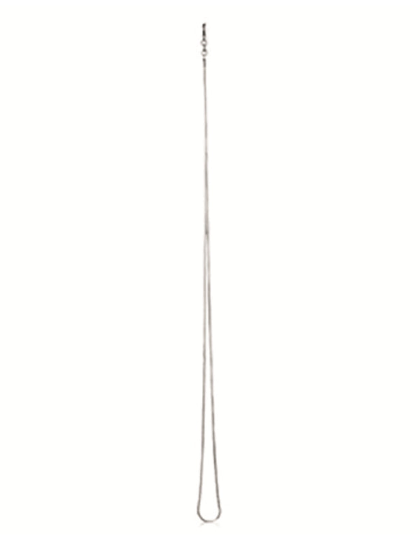 Zilveren collier snake 45 cm los