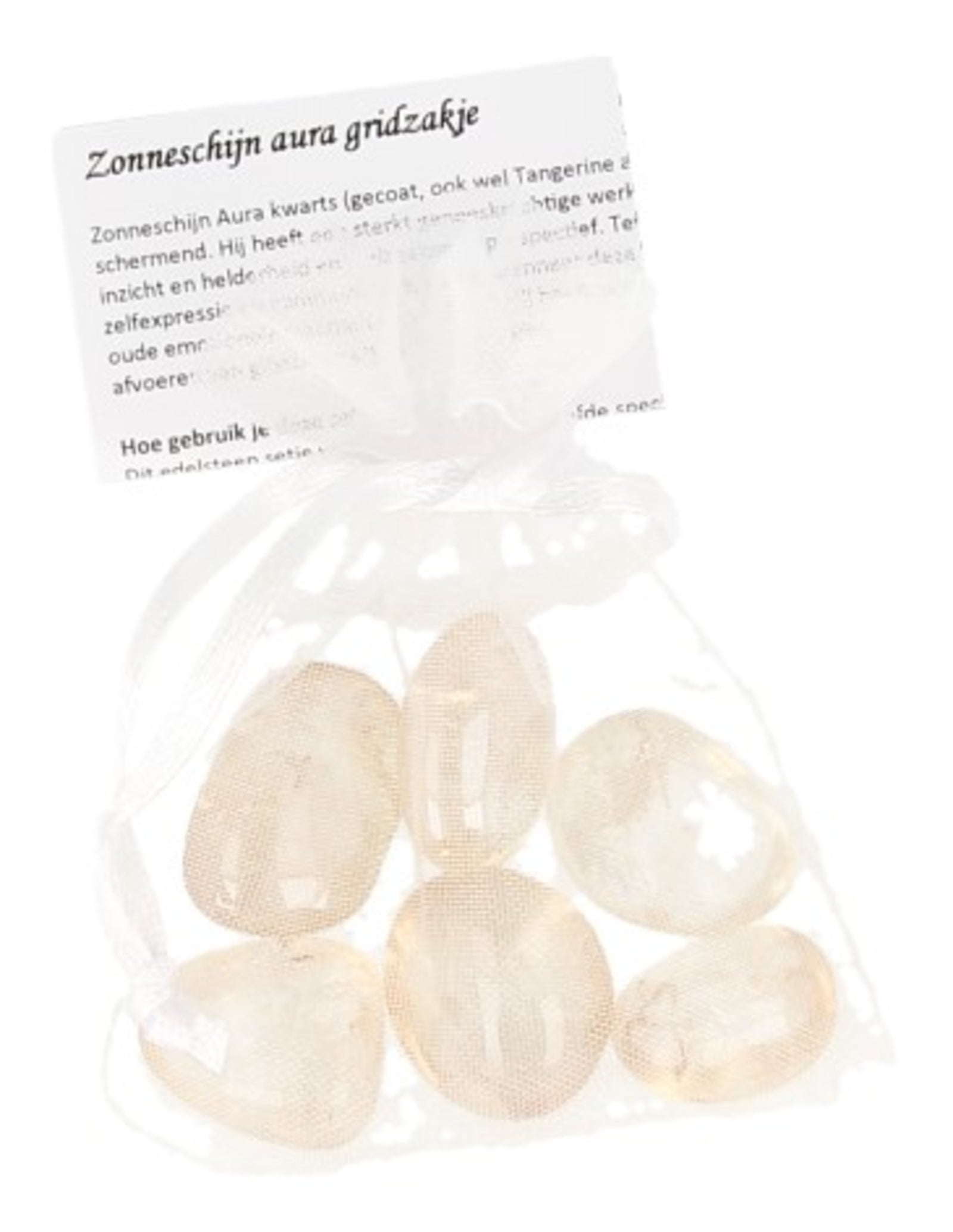 Zonneschijn Aura gridzakje 6 st. (gecoat)